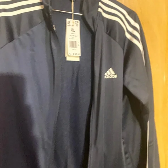 New xl Adidas Men's Navy Jacket - Picture 2 of 5